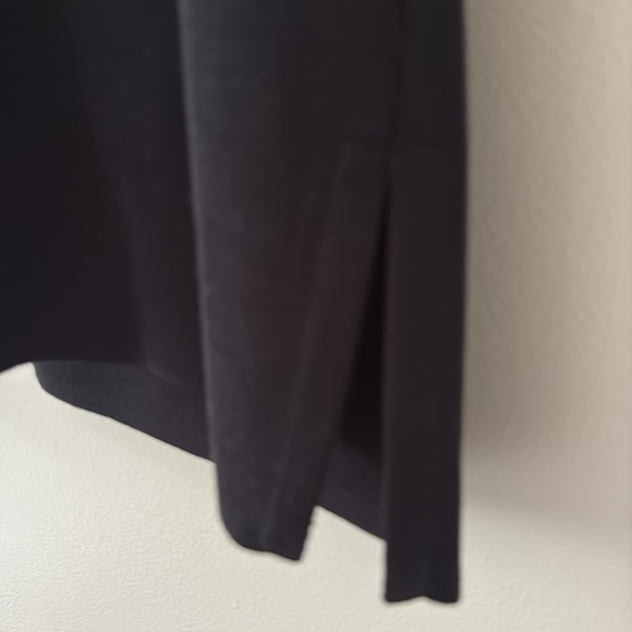 Misook Knit High V-Neck 1/4 Zip Sleeveless Top Black Size S - Picture 6 of 11